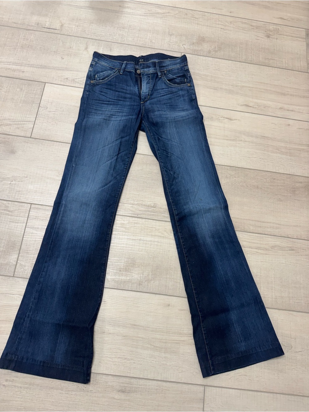 Citizens Of Humanity Dark Blue Flare Jeans